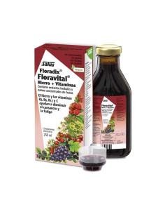 Floravital Hierro Floradix Vegano 250ml Salus